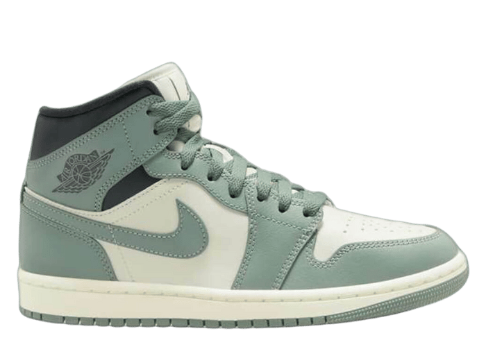 Air Jordan 1 Mid Jade Smoke (W) - BQ6472-130 Raffles & Where